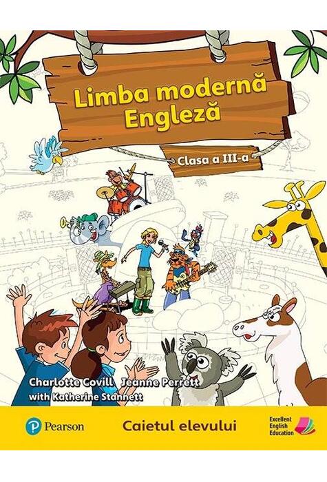Copertă produs Limba modernă. Engleză, Clasa a III-a (Caiet de lucru)