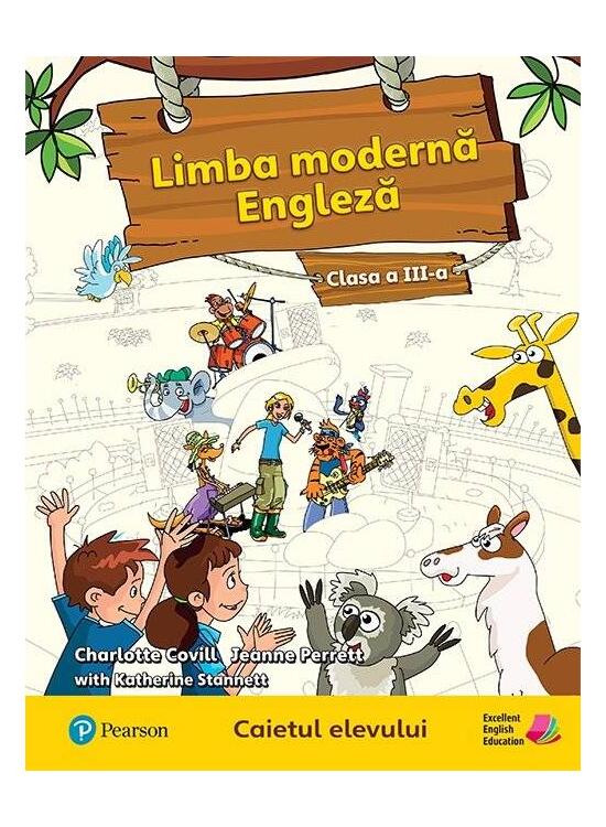 Copertă produs Limba modernă. Engleză, Clasa a III-a (Caiet de lucru) - gallery big 1