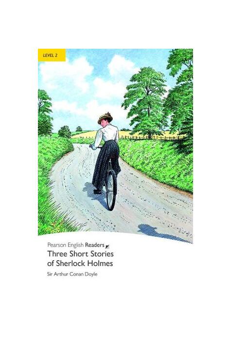 Copertă produs Level 2: Three Short Stories of Sherlock Holmes, With MP3 Audio CD