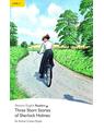 Copertă produs Level 2: Three Short Stories of Sherlock Holmes, With MP3 Audio CD - thumb 1