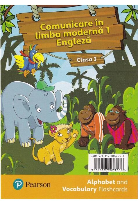 Copertă produs Flashcards. Comunicare &icirc;n limba modernă 1 Engleză. Clasa I
