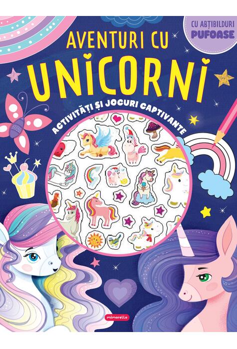Copertă produs Aventuri cu unicorni - Activități și jocuri captivante