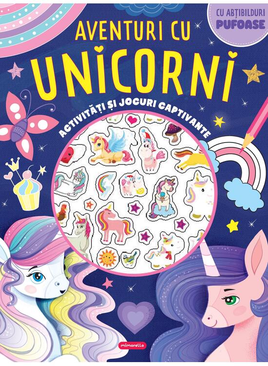 Copertă produs Aventuri cu unicorni - Activități și jocuri captivante - gallery big 1