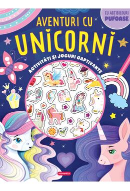 Copertă produs Aventuri cu unicorni - Activități și jocuri captivante