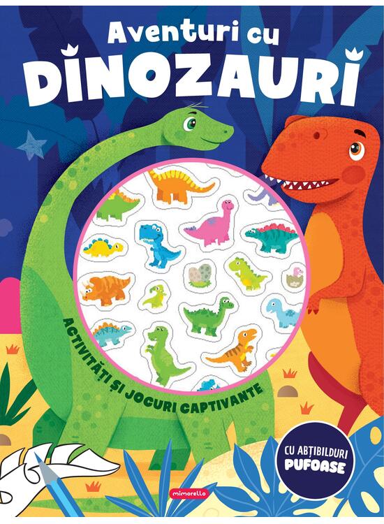 Copertă produs Aventuri cu dinozauri - Activități și jocuri captivante - gallery big 1