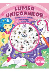 Copertă produs Lumea unicornilor - Activități și jocuri captivante