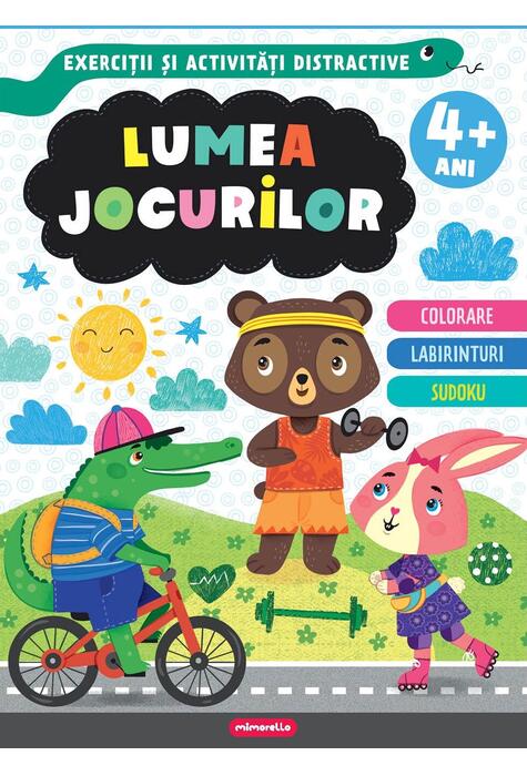 Copertă produs Lumea jocurilor - Exerciții și activități distractive (+4 ani)