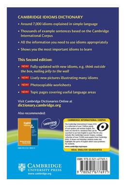 Copertă produs Cambridge Idioms Dictionary