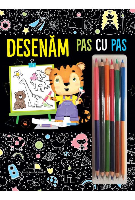 Copertă produs Desenăm - Pas cu pas