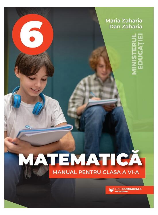 Copertă produs Matematică. Manual pentru clasa a VI-a - gallery big 1