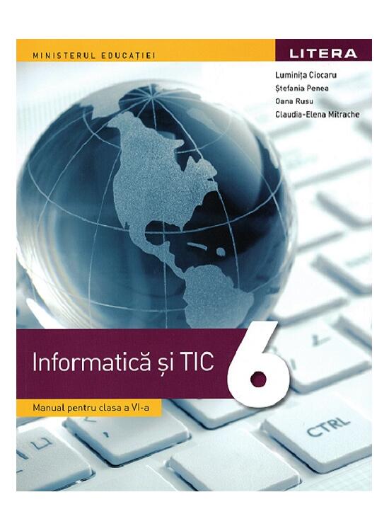Copertă produs Informatică și TIC. Manual pentru clasa a VI-a - gallery big 1