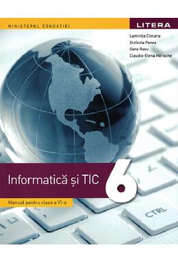 Copertă produs Informatică și TIC. Manual pentru clasa a VI-a
