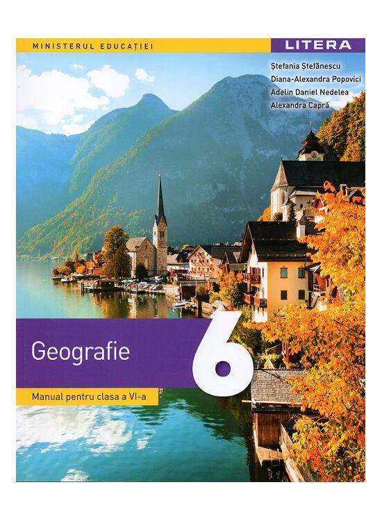 Copertă produs Geografie. Manual pentru clasa a VI-a - gallery big 1