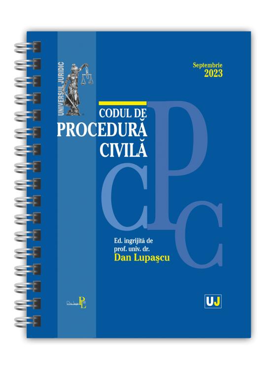 Copertă produs Codul civil Septembrie 2023 (ediție spiralată) - gallery big 1