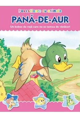 Copertă produs Povestioare cu animale. Pană-de-aur