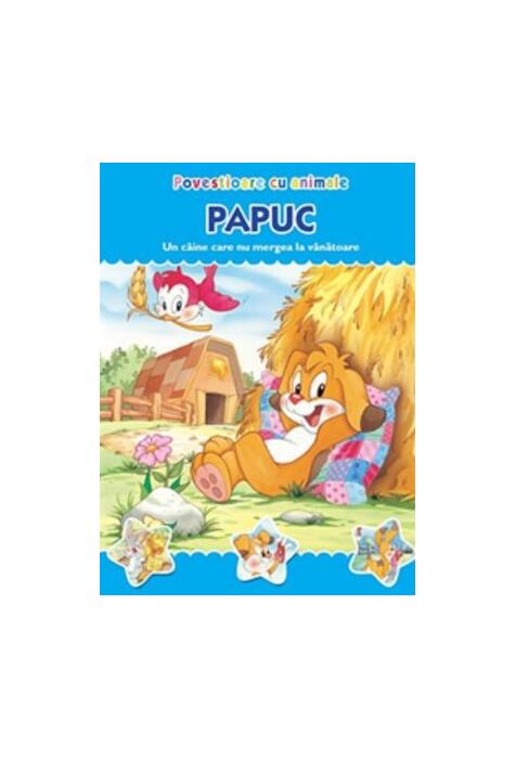 Copertă produs Povestioare cu animale. Papuc