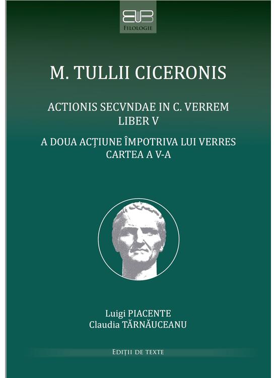 Copertă produs Cicero, Marcus Tullius actionis secundae in C. Verrem: Liber V - gallery big 1