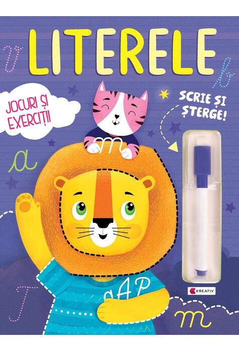 Copertă produs Literele - Jocuri și exerciții