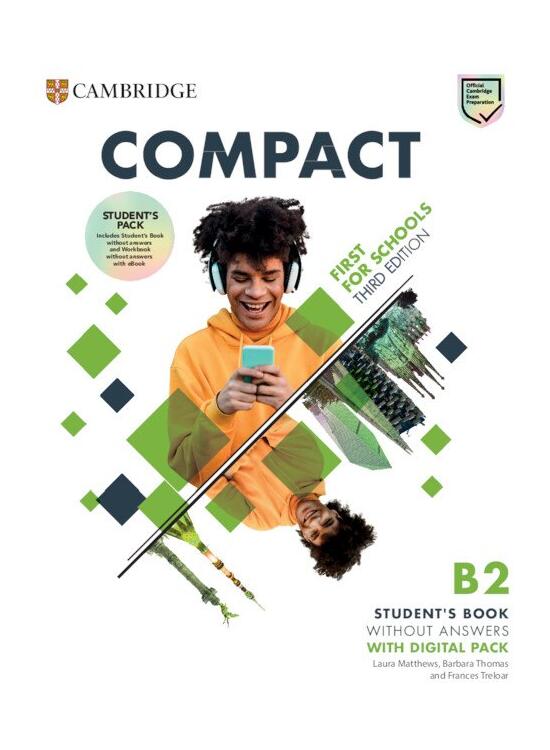 Copertă produs Compact First For Schools B2 First Student's Pack without Answers - gallery big 1