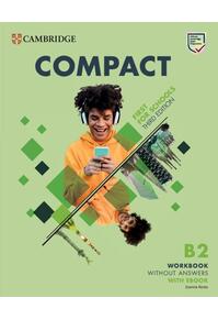Copertă produs Compact First For Schools B2 First Workbook without Answers with eBook