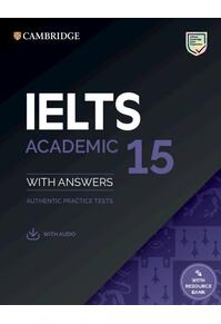 Copertă produs IELTS 15 Academic Student's Book with Answers with Audio with Resource Bank