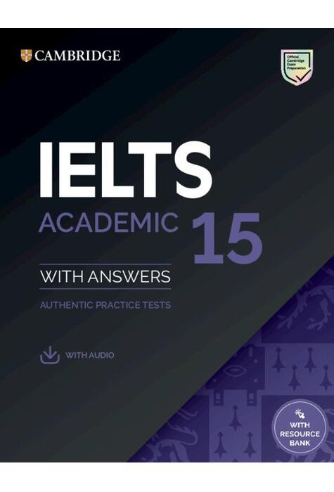 Copertă produs IELTS 15 Academic Student's Book with Answers with Audio with Resource Bank