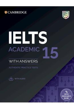 Copertă produs IELTS 15 Academic Student's Book with Answers with Audio with Resource Bank