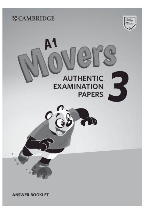 Copertă produs Movers 3, Answer Booklet A1 for Revised Exam from 2018