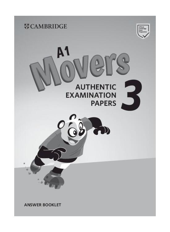 Copertă produs Movers 3, Answer Booklet A1 for Revised Exam from 2018 - gallery big 1