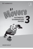 Imagine produs Movers 3, Answer Booklet A1 for Revised Exam from 2018