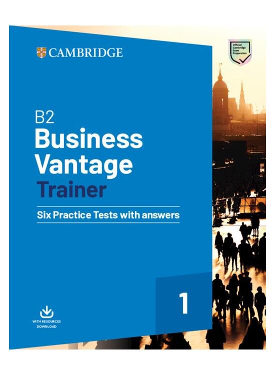 Copertă produs B2 Business Vantage Trainer Six Practice Tests with Answers and Resources Download - gallery big 1