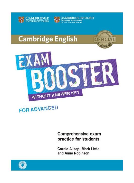 Copertă produs Exam Booster for Advanced without Answer Key with Audio - gallery big 1