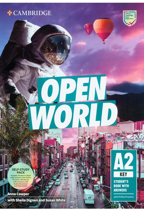 Copertă produs Open World Key, Self Study Pack (SB w Answers w Online Practice and WB w Answers w Audio Download and Class Audio)