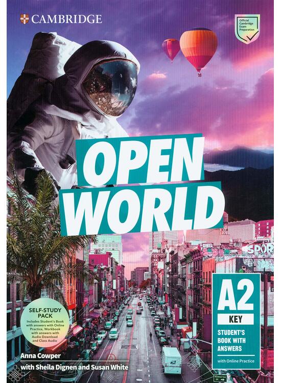 Copertă produs Open World Key, Self Study Pack (SB w Answers w Online Practice and WB w Answers w Audio Download and Class Audio) - gallery big 1