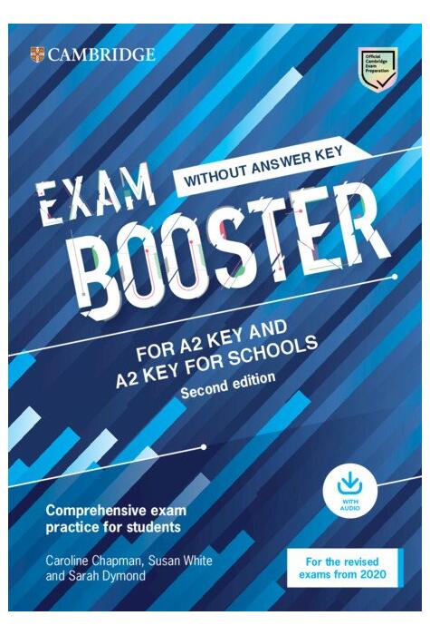 Copertă produs Exam Booster for A2 Key and A2 Key for Schools without Answer Key with Audio for the Revised 2020 Exams