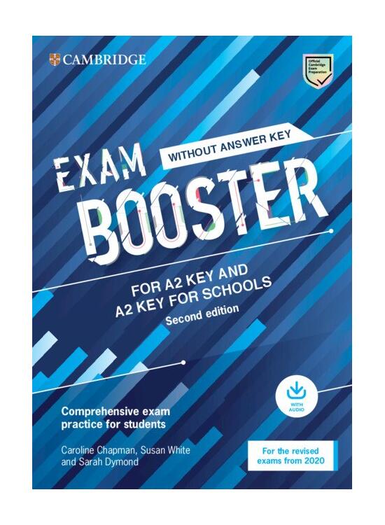 Copertă produs Exam Booster for A2 Key and A2 Key for Schools without Answer Key with Audio for the Revised 2020 Exams - gallery big 1