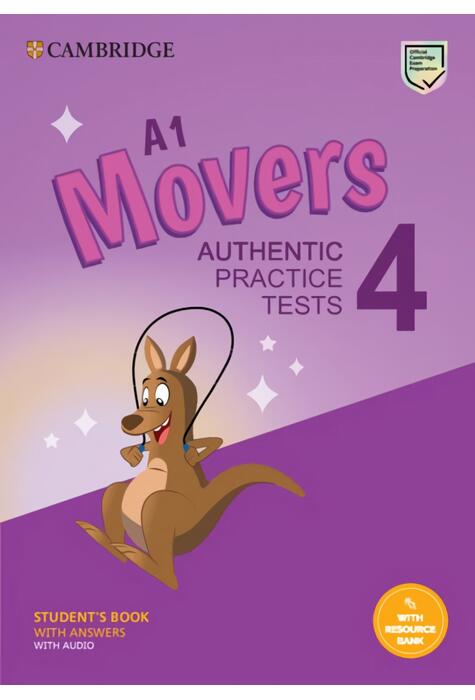 Copertă produs A1 Movers 4 Student's Book with Answers with Audio with Resource Bank Authentic Practice Tests