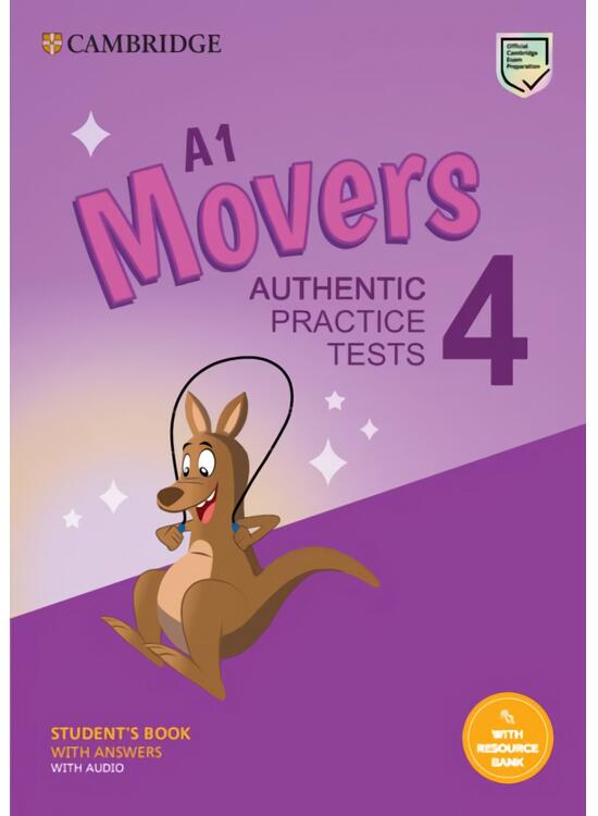Copertă produs A1 Movers 4 Student's Book with Answers with Audio with Resource Bank Authentic Practice Tests - gallery big 1