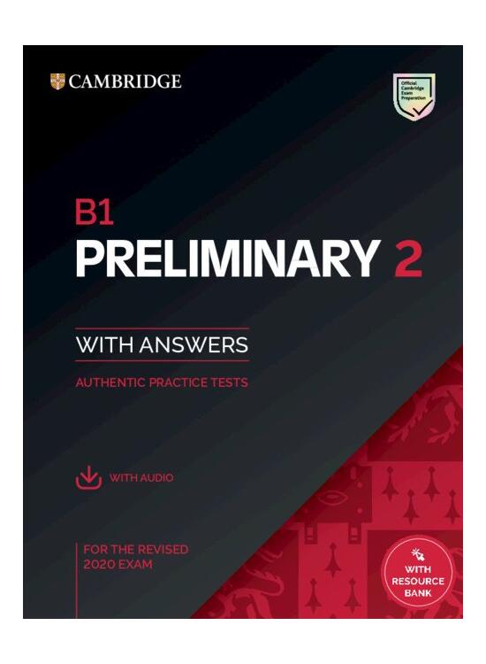 Copertă produs B1 Preliminary 2, Student's Book with Answers with Audio with Resource Bank - gallery big 1