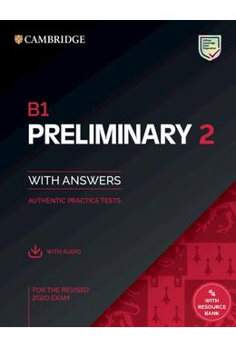 Copertă produs B1 Preliminary 2, Student's Book with Answers with Audio with Resource Bank