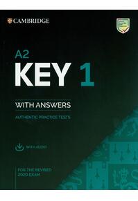 Copertă produs A2 Key 1, Student's Book with Answers with Audio