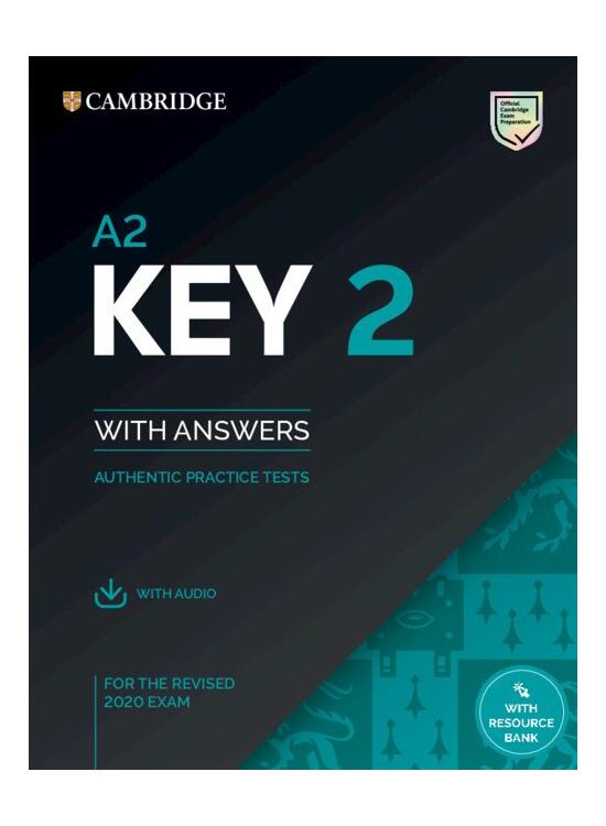 Copertă produs A2 Key 2, Student's Book with Answers with Audio with Resource Bank - gallery big 1