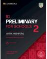 Copertă produs B1 Preliminary for Schools 2 Student's Book with Answers with Audio with Resource Bank - thumb 1