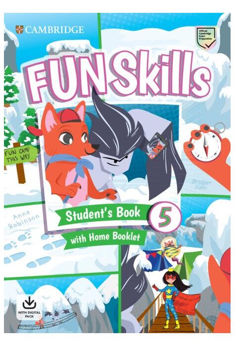 Copertă produs Fun Skills Level 5 Student's Book and Home Booklet with Online Activities
