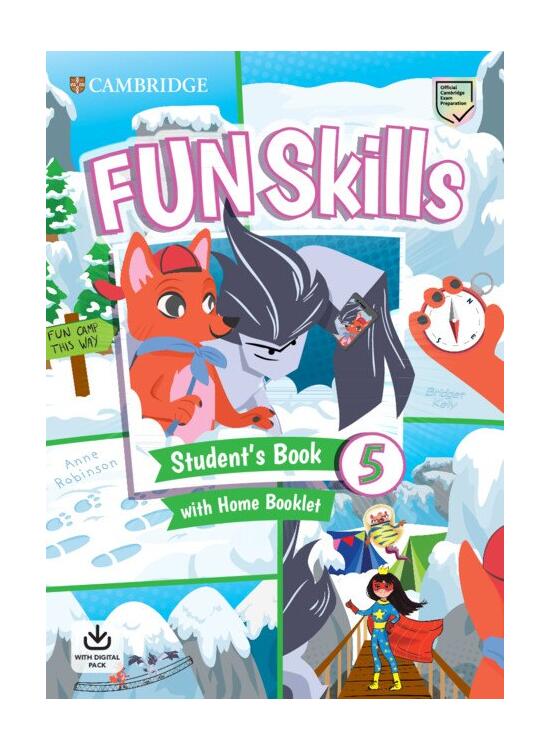 Copertă produs Fun Skills Level 5 Student's Book and Home Booklet with Online Activities - gallery big 1