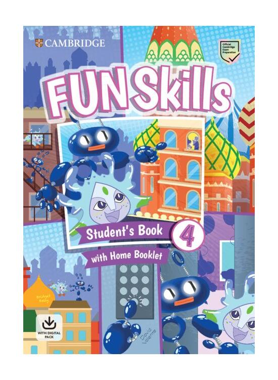 Copertă produs Fun Skills Level 4 Student's Book and Home Booklet with Online Activities - gallery big 1
