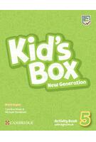 Imagine produs Kid's Box New Generation Level 5 Activity Book with Digital Pack British English