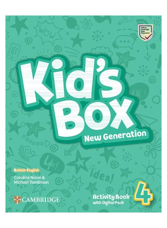Copertă produs Kid's Box New Generation Level 4 Activity Book with Digital Pack British English - gallery big 1