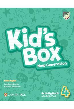 Copertă produs Kid's Box New Generation Level 4 Activity Book with Digital Pack British English