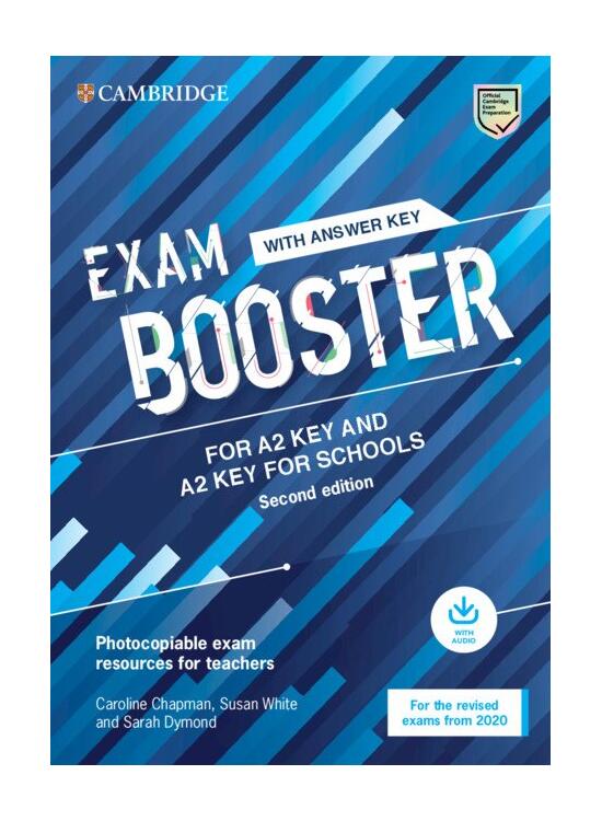 Copertă produs Exam Booster for A2 Key and A2 Key for Schools with Answer Key with Audio for the Revised 2020 Exams - gallery big 1